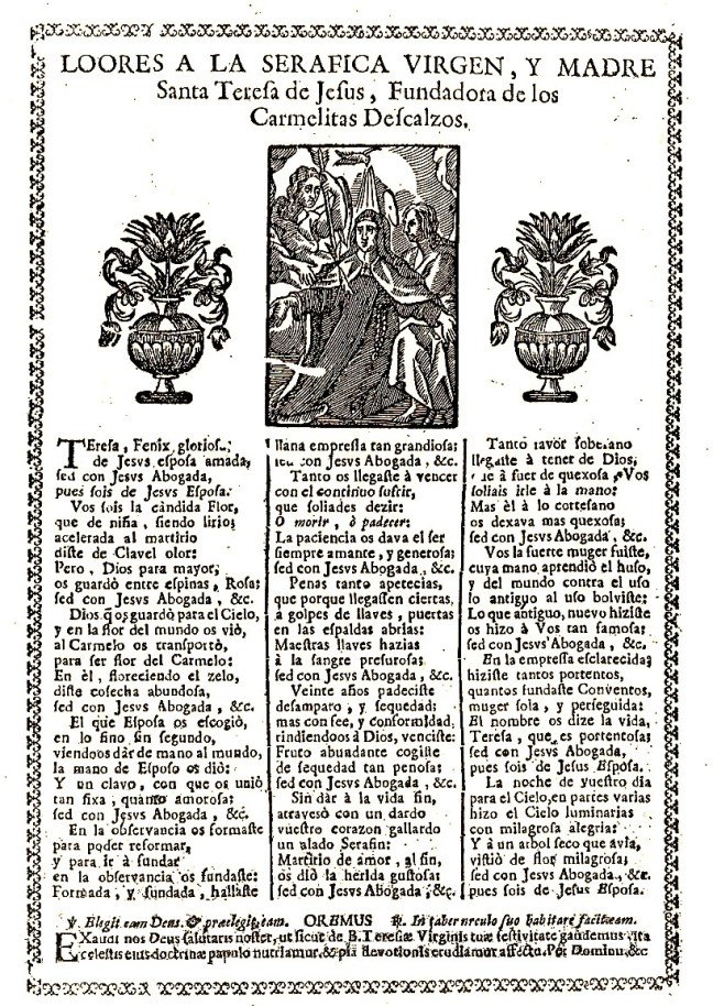 Teresa loores Gogstes val.xix