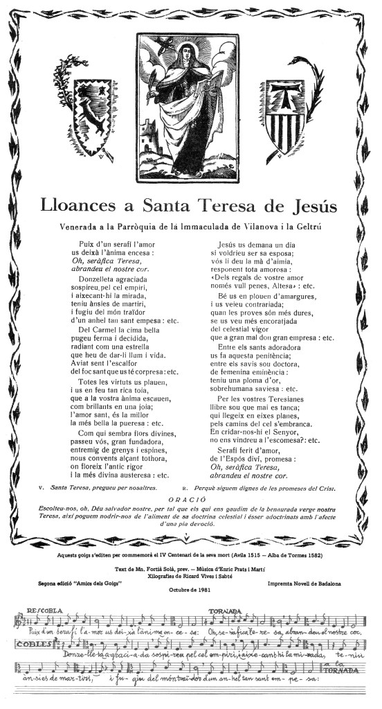 15 Teresa lloances 1981 Vilanova+solfa