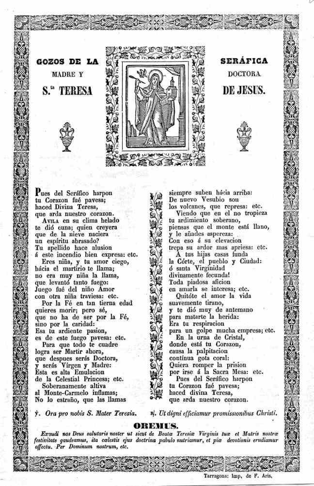 26 Teresa gozos 1900cTarraco Aris